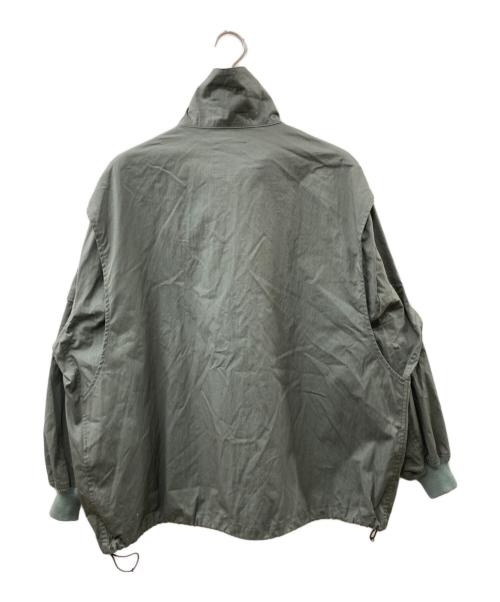 LAD MUSICIAN（ラッドミュージシャン）LAD MUSICIAN (ラッドミュージシャン) COTTON NYRON OXFORD G-8 オーバーサイズスウィングトップ オリーブ サイズ:44の古着・服飾アイテム