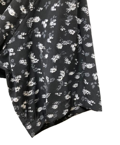 LAD MUSICIAN（ラッドミュージシャン）LAD MUSICIAN (ラッドミュージシャン) DECHINE INKJET HAZED FLOWER OPEN COLLAR BIG SHIRT ブラック サイズ:SIZE42の古着・服飾アイテム