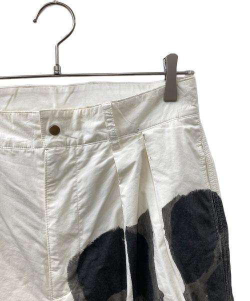 OUAT（オーユーエーティー）OUAT (オーユーエーティー) GARMENT DYE WORK TROUSERS ホワイト サイズ:SIZEの古着・服飾アイテム