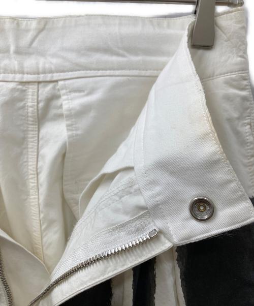 OUAT（オーユーエーティー）OUAT (オーユーエーティー) GARMENT DYE WORK TROUSERS ホワイト サイズ:SIZEの古着・服飾アイテム