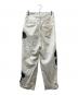 OUAT (オーユーエーティー) GARMENT DYE WORK TROUSERS ホワイト サイズ:SIZE：8000円