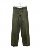 LOEWEロエベ）の古着「デニムパンツ」｜グリーン