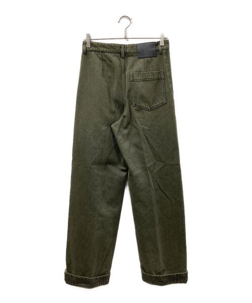 LOEWE（ロエベ）LOEWE (ロエベ) デニムパンツ グリーン サイズ:44の古着・服飾アイテム