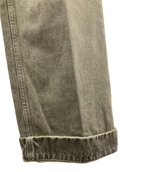 LOEWE（ロエベ）LOEWE (ロエベ) デニムパンツ グリーン サイズ:44の古着・服飾アイテム