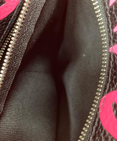 MARC JACOBS（マークジェイコブズ）MARC JACOBS (マークジェイコブス) STEPHEN SPROVSE グラフィティプリントコレクション ザ トートバッグ ブラック×ピンク サイズ:OneSizeの古着・服飾アイテム