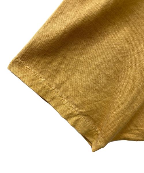 RRL（ダブルアールエル）RRL (ダブルアールエル) ロゴプリントTシャツ イエロー サイズ:SIZE Mの古着・服飾アイテム