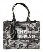 MARC JACOBSマークジェイコブズ）の古着「ザ マーク カモ デニム トートバッグ」｜ブラック×グレー