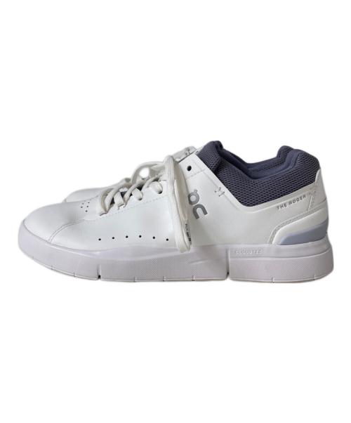 on（オン）On (オン) THE ROGER Advantage 2 M White | Fossil ローカットスニーカー ホワイト サイズ:26.5㎝の古着・服飾アイテム