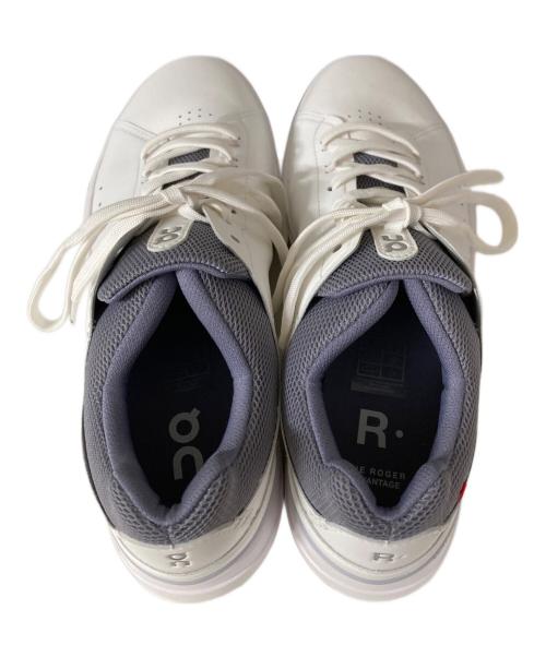 on（オン）On (オン) THE ROGER Advantage 2 M White | Fossil ローカットスニーカー ホワイト サイズ:26.5㎝の古着・服飾アイテム
