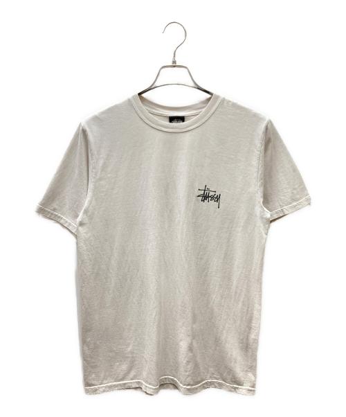stussy（ステューシー）stussy (ステューシー) PIGMENT DYED TEE ホワイト サイズ:Mの古着・服飾アイテム