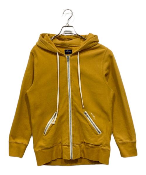 Noah（ノア）Noah (ノア) ジップパーカー イエロー サイズ:Mの古着・服飾アイテム