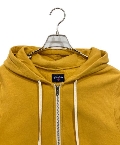 Noah（ノア）Noah (ノア) ジップパーカー イエロー サイズ:Mの古着・服飾アイテム