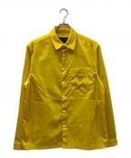 PRADAプラダ）の古着「ナイロンコーチジャケット」｜イエロー