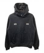 Hysteric Glamour×WIND AND SEAヒステリックグラマー×ウィンダンシー）の古着「コラボフーディー」｜ブラック