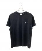 BURBERRYバーバリー）の古着「MONOGRAM MOTIF COTTON TEE SHIRT」｜ブラック