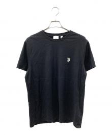 BURBERRY（バーバリー）の古着「MONOGRAM MOTIF COTTON TEE SHIRT」｜ブラック