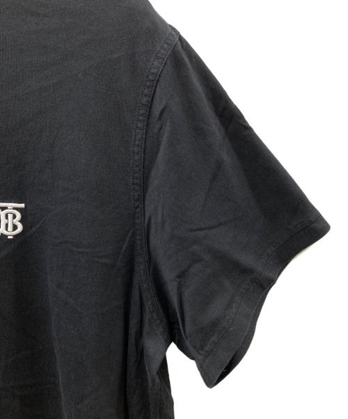 BURBERRY（バーバリー）BURBERRY (バーバリー) MONOGRAM MOTIF COTTON TEE SHIRT ブラック サイズ:Ｌの古着・服飾アイテム