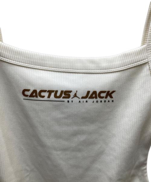 JORDAN BRAND（ジョーダン ブランド）JORDAN BRAND (ジョーダン ブランド) TRAVIS SCOTT (トラヴィススコット) W J SP TS BODYSUIT SAIL ホワイト サイズ:M 未使用品の古着・服飾アイテム