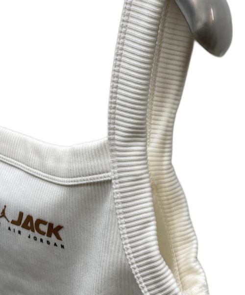 JORDAN BRAND（ジョーダン ブランド）JORDAN BRAND (ジョーダン ブランド) TRAVIS SCOTT (トラヴィススコット) W J SP TS BODYSUIT SAIL ホワイト サイズ:M 未使用品の古着・服飾アイテム