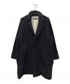 Y's for livingワイズフォーリビング）の古着「ボアコート」｜ブラック