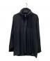 GROUND Y（グラウンドワイ）の古着「CHINE RETRACTABLE HOOD PULLOVER」｜ブラック