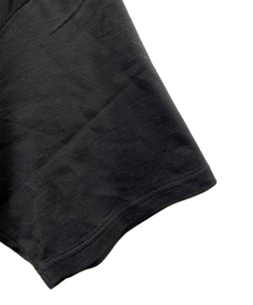 Yohji Yamamoto pour homme（ヨウジヤマモト プールオム）Yohji Yamamoto pour homme (ヨウジヤマモト プールオム) TUFCOT C/L JERSEY BINDER SHORT SLEEVE T カットソー ブラック サイズ:SIZE 3の古着・服飾アイテム