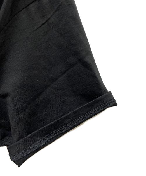 Yohji Yamamoto pour homme（ヨウジヤマモト プールオム）Yohji Yamamoto pour homme (ヨウジヤマモト プールオム) TUFCOT C/L JERSEY BINDER SHORT SLEEVE T カットソー ブラック サイズ:SIZE 3の古着・服飾アイテム