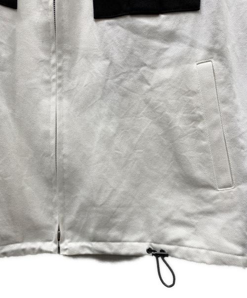 GROUND Y（グラウンドワイ）GROUND Y (グラウンドワイ) デニム アンカー ジャケット ブラック×ホワイト サイズ:SIZE 3の古着・服飾アイテム