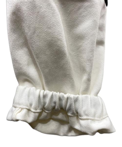 GROUND Y（グラウンドワイ）GROUND Y (グラウンドワイ) デニム アンカー ジャケット ブラック×ホワイト サイズ:SIZE 3の古着・服飾アイテム