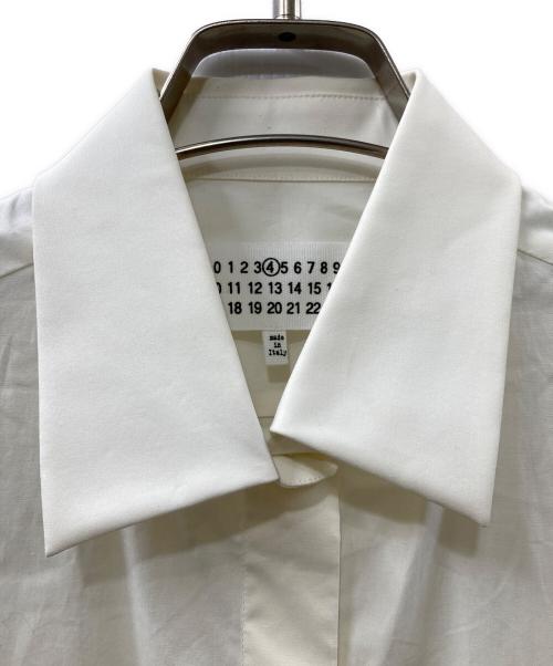 Maison Margiela（メゾンマルジェラ）Maison Margiela (メゾンマルジェラ) レギュラーカラーシャツ ホワイト サイズ:40の古着・服飾アイテム