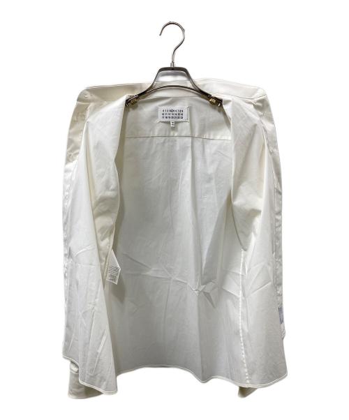 Maison Margiela（メゾンマルジェラ）Maison Margiela (メゾンマルジェラ) レギュラーカラーシャツ ホワイト サイズ:40の古着・服飾アイテム