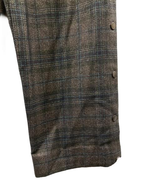 Maison Margiela（メゾンマルジェラ）Maison Margiela (メゾンマルジェラ) サイドボタンウールパンツ ブラウン サイズ:42の古着・服飾アイテム