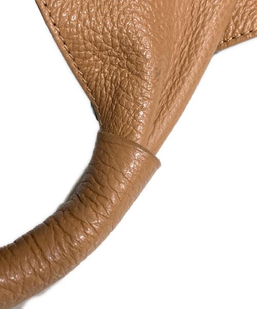 MM6 Maison Margiela（エムエムシックスメゾンマルジェラ）MM6 Maison Margiela (エムエムシックスメゾンマルジェラ) レザー ジャパニーズトートバッグ ベージュ サイズ:OneSizeの古着・服飾アイテム