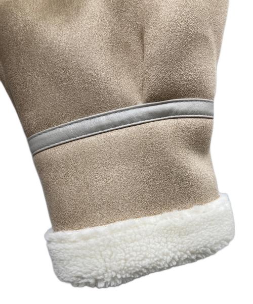 DazzliN（ダズリン）dazzlin (ダズリン) ボアコンパクトショートブルゾン ベージュ サイズ:SIZE Free 未使用品の古着・服飾アイテム