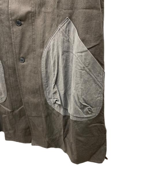 Yohji Yamamoto pour homme（ヨウジヤマモト プールオム）Yohji Yamamoto pour homme (ヨウジヤマモト プールオム) ロングシャツ グレー サイズ:2の古着・服飾アイテム