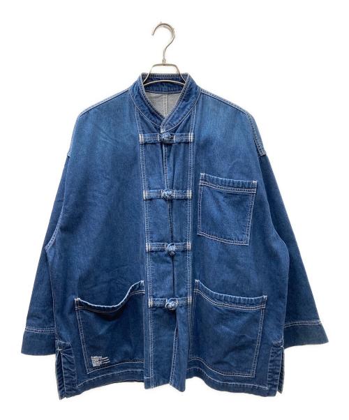 FreshService（フレッシュサービス）FreshService (フレッシュサービス) Fresh Service DENIM KUNG-FU COVERALL ブルー サイズ:Mの古着・服飾アイテム
