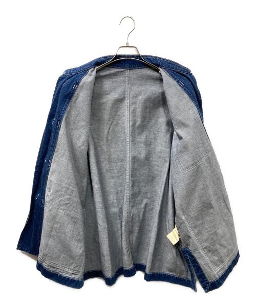 FreshService（フレッシュサービス）FreshService (フレッシュサービス) Fresh Service DENIM KUNG-FU COVERALL ブルー サイズ:Mの古着・服飾アイテム