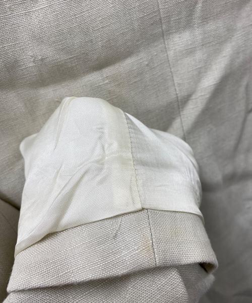 LARDINI（ラルディーニ）LARDINI (ラルディーニ) リネンダブルテーラードジャケット アイボリー サイズ:44の古着・服飾アイテム