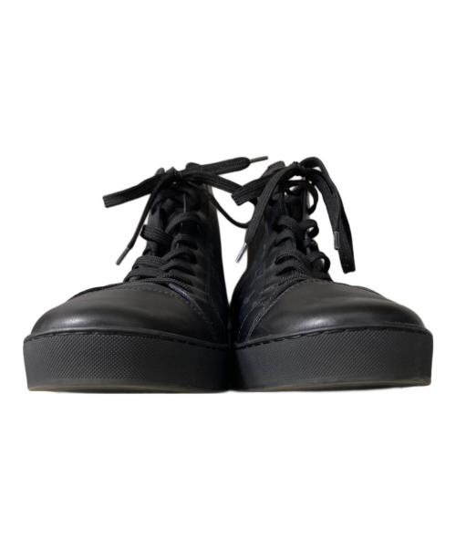 LOUIS VUITTON（ルイ ヴィトン）LOUIS VUITTON (ルイ ヴィトン) ハイカットスニーカー ブラック サイズ:6の古着・服飾アイテム