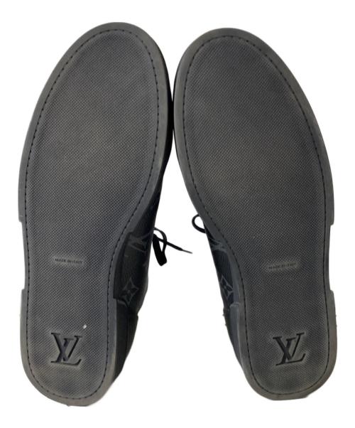 LOUIS VUITTON（ルイ ヴィトン）LOUIS VUITTON (ルイ ヴィトン) ハイカットスニーカー ブラック サイズ:6の古着・服飾アイテム