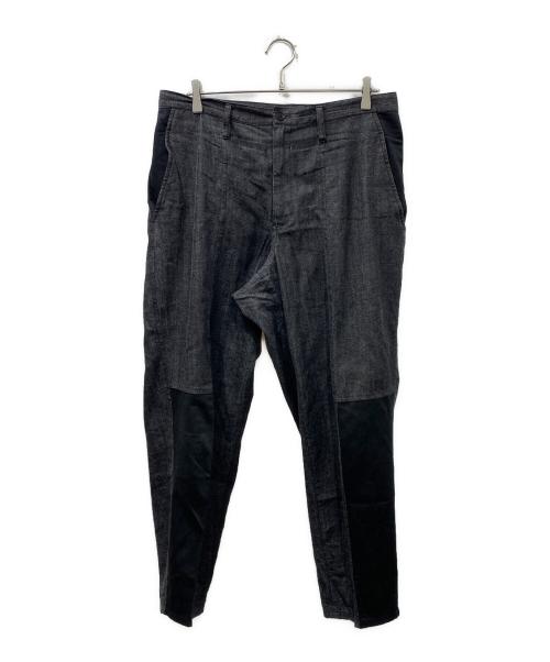 Yohji Yamamoto pour homme（ヨウジヤマモト プールオム）Yohji Yamamoto pour homme (ヨウジヤマモト プールオム) スラックス ブラック サイズ:3の古着・服飾アイテム