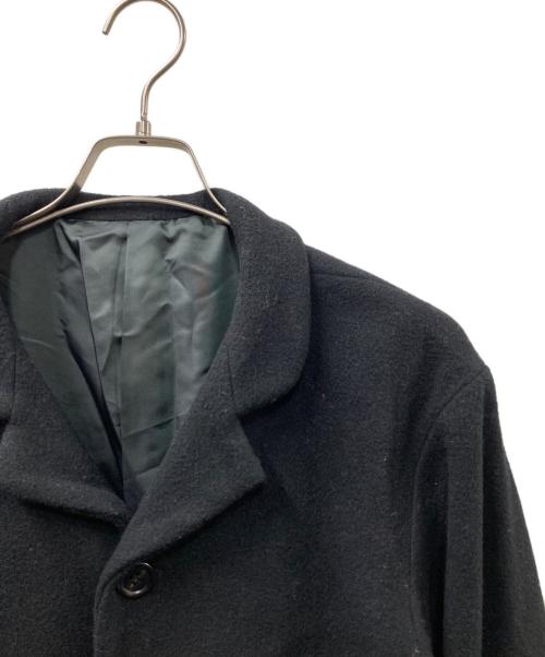 NEMETH（ネメス）NEMETH (ネメス) 立体ポケット ステッチデザイン ウールジャケット ブラック サイズ:Lの古着・服飾アイテム
