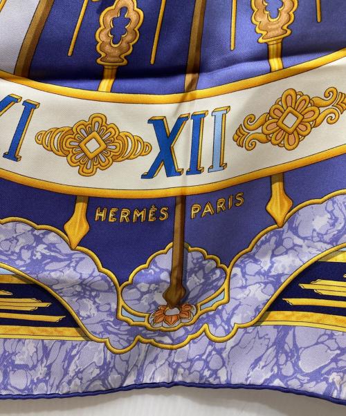 HERMES（エルメス）HERMES (エルメス) カレ90 CARPE DEIM 今日一日を楽しむ シルクカーフ マルチカラーの古着・服飾アイテム