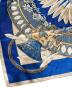 中古・古着 HERMES (エルメス) Je Taime passionnement un peu シルクスカーフ ブルー サイズ:FREE：10000円