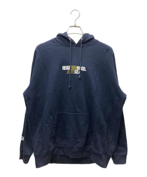 WIND AND SEA（ウィンダンシー）WIND AND SEA (ウィンダンシー) NEIGHBORHOOD (ネイバーフッド) コラボプリントパーカー ネイビー サイズ:SIZE Lの古着・服飾アイテム