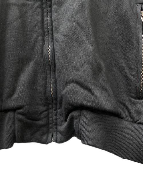 DOLCE & GABBANA（ドルチェ＆ガッバーナ）DOLCE & GABBANA (ドルチェ＆ガッバーナ) DG刺繍ワッペンジップアップスウェットパーカー ブラック サイズ:SIZE 48の古着・服飾アイテム