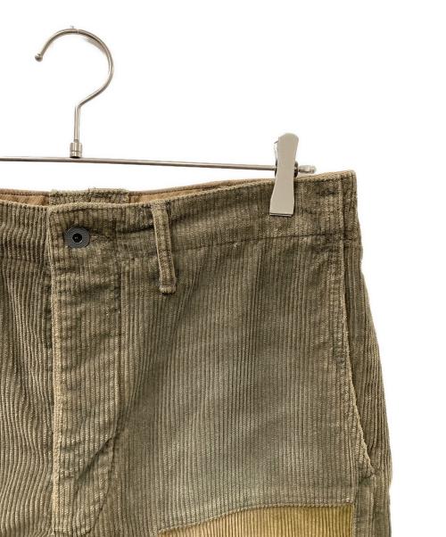 RRL（ダブルアールエル）RRL (ダブルアールエル) ヴィンテージ加工コーデュロイパンツ オリーブ サイズ:W30の古着・服飾アイテム