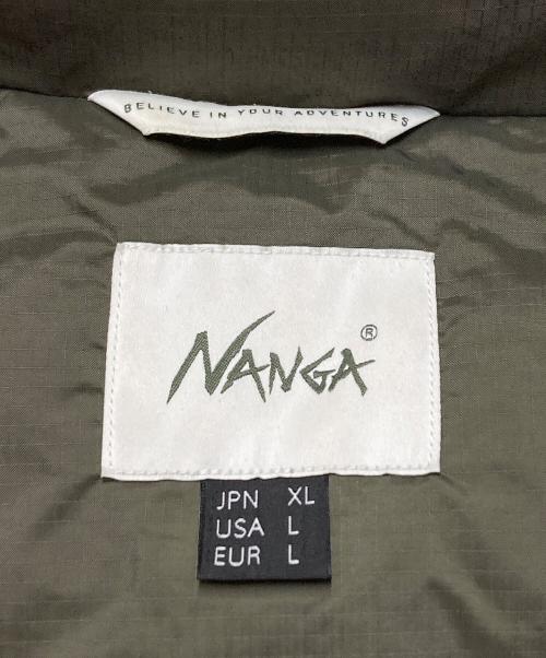 NANGA（ナンガ）NANGA (ナンガ) オーロラスタンドカラーダウンジャケット グリーン サイズ:SIZE XLの古着・服飾アイテム