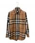 BURBERRY（バーバリー）の古着「ウールノヴァチェックシャツ」｜ブラウン