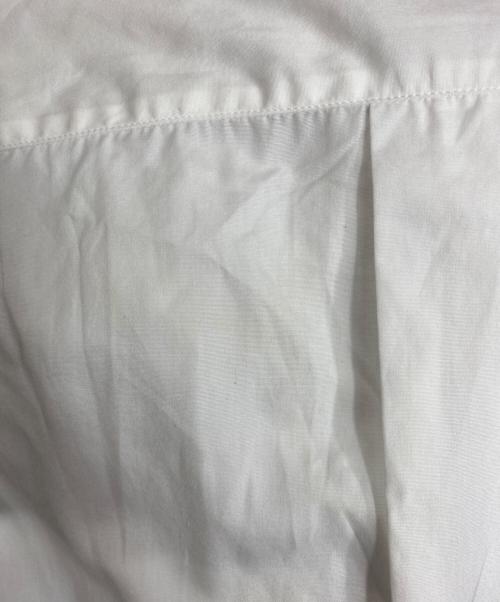 BURBERRY（バーバリー）BURBERRY (バーバリー) Optic Cricket Stripe Rib Knit Oversized Shirt ホワイト サイズ:4の古着・服飾アイテム